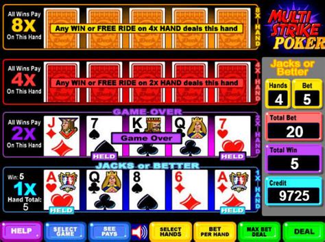 free multi strike poker  Video Poker by Ruby Seven: Free Android app (4